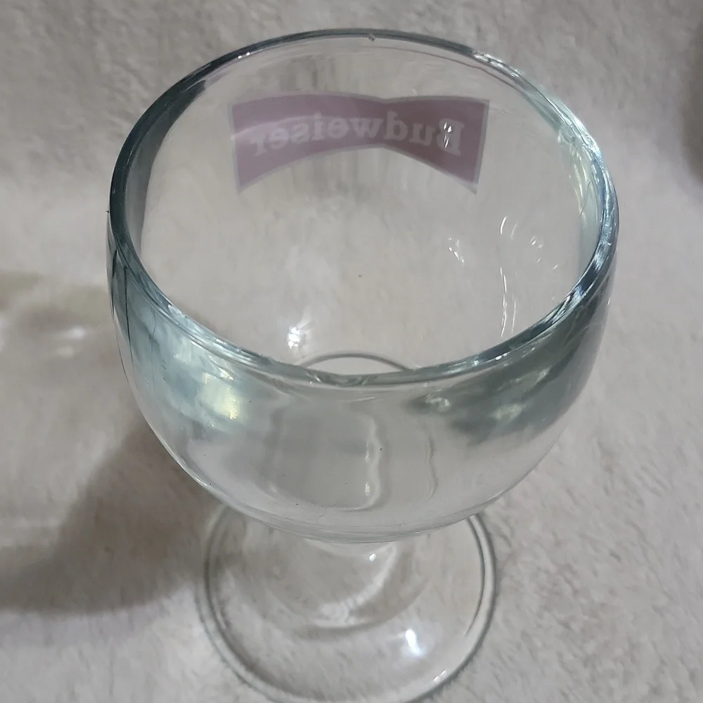 Budweiser Beer goblet
